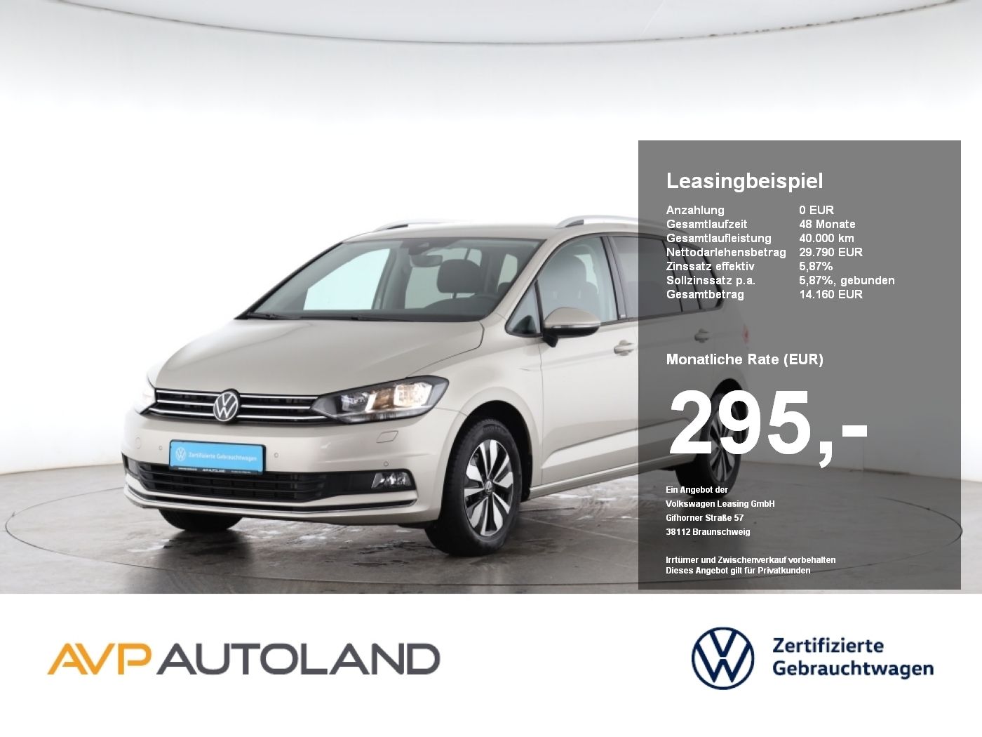 Volkswagen Touran 2.0 TDI MOVE | NAVI | AHK | 7-Sitzer |