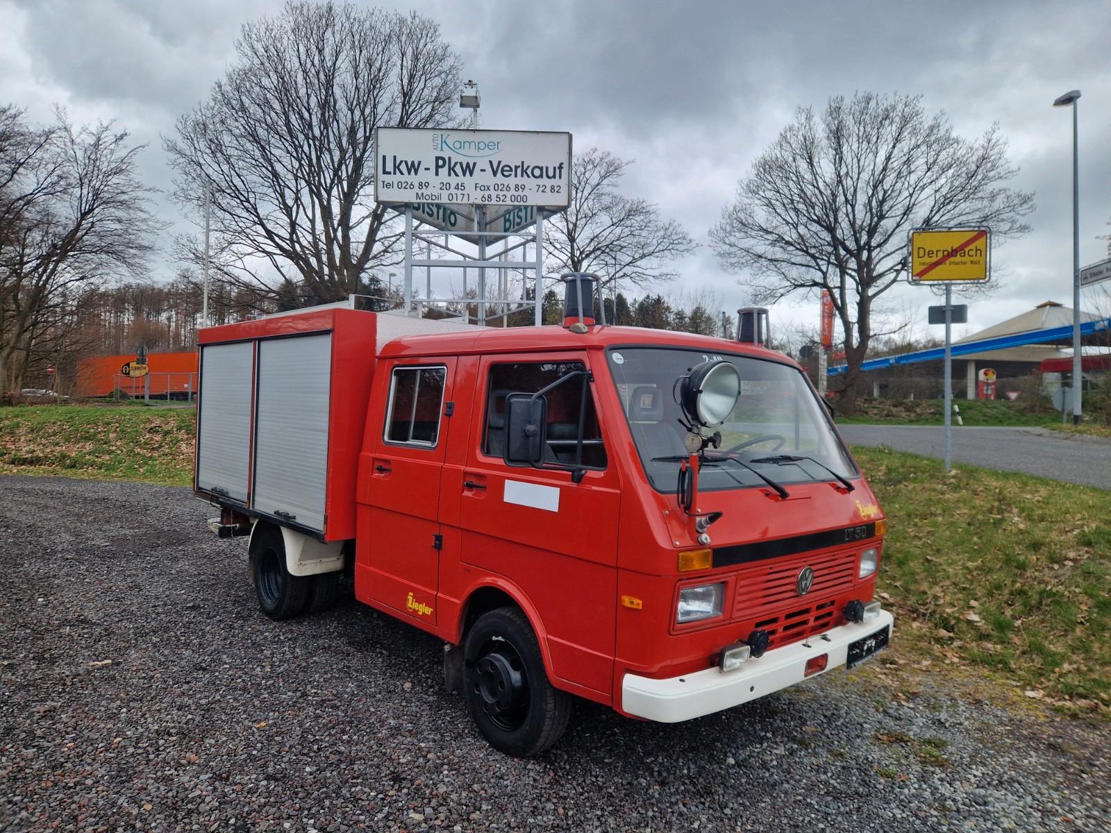 Volkswagen LT 50 Feuerwehr 6-Sitze DOKA