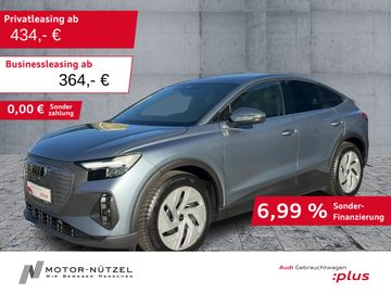 Audi Leasingangebot: Audi Q4 Sportback e-tron 45 LED+NAVI+PDC+GRA+AHK+19"