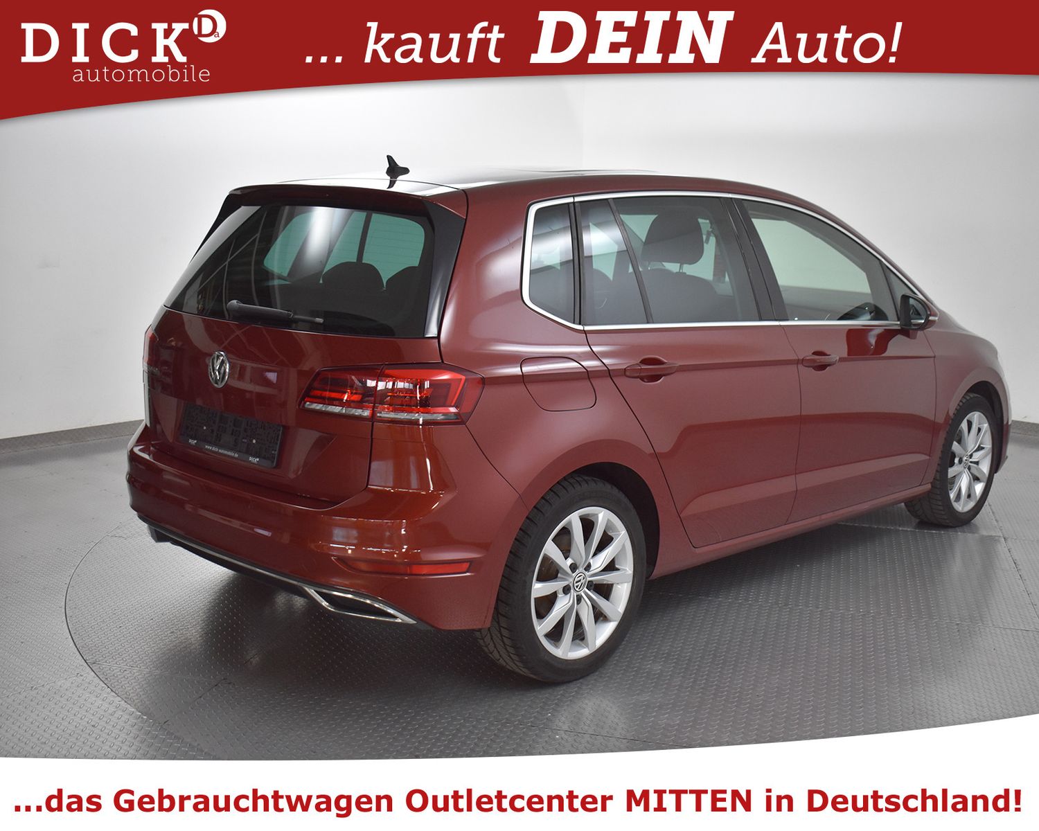 VW Golf Sportsvan VII 1.5 TSI Highl PANO+LED+STDHZ+ - Image 7