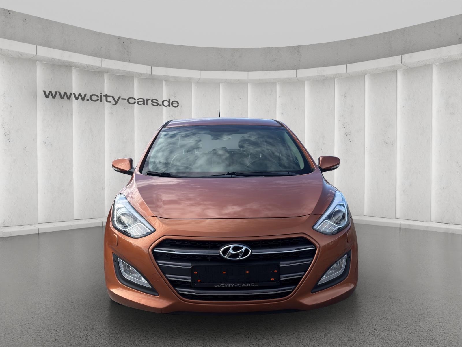 Hyundai i30 blue Premium*Autom.*Leder*1.Hand*Scheckheft*