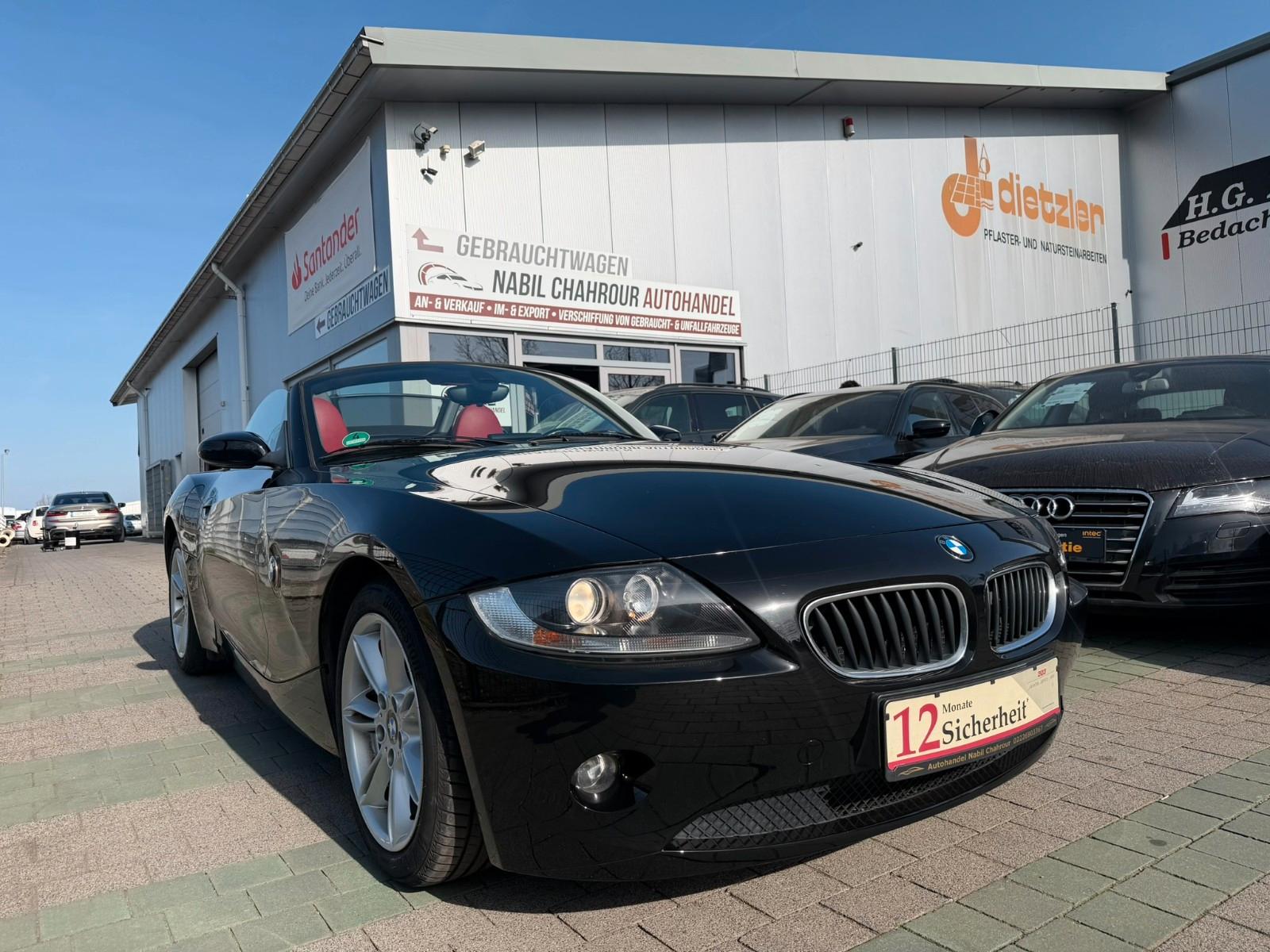 BMW Z4 Roadster 2.2i Leder Rot