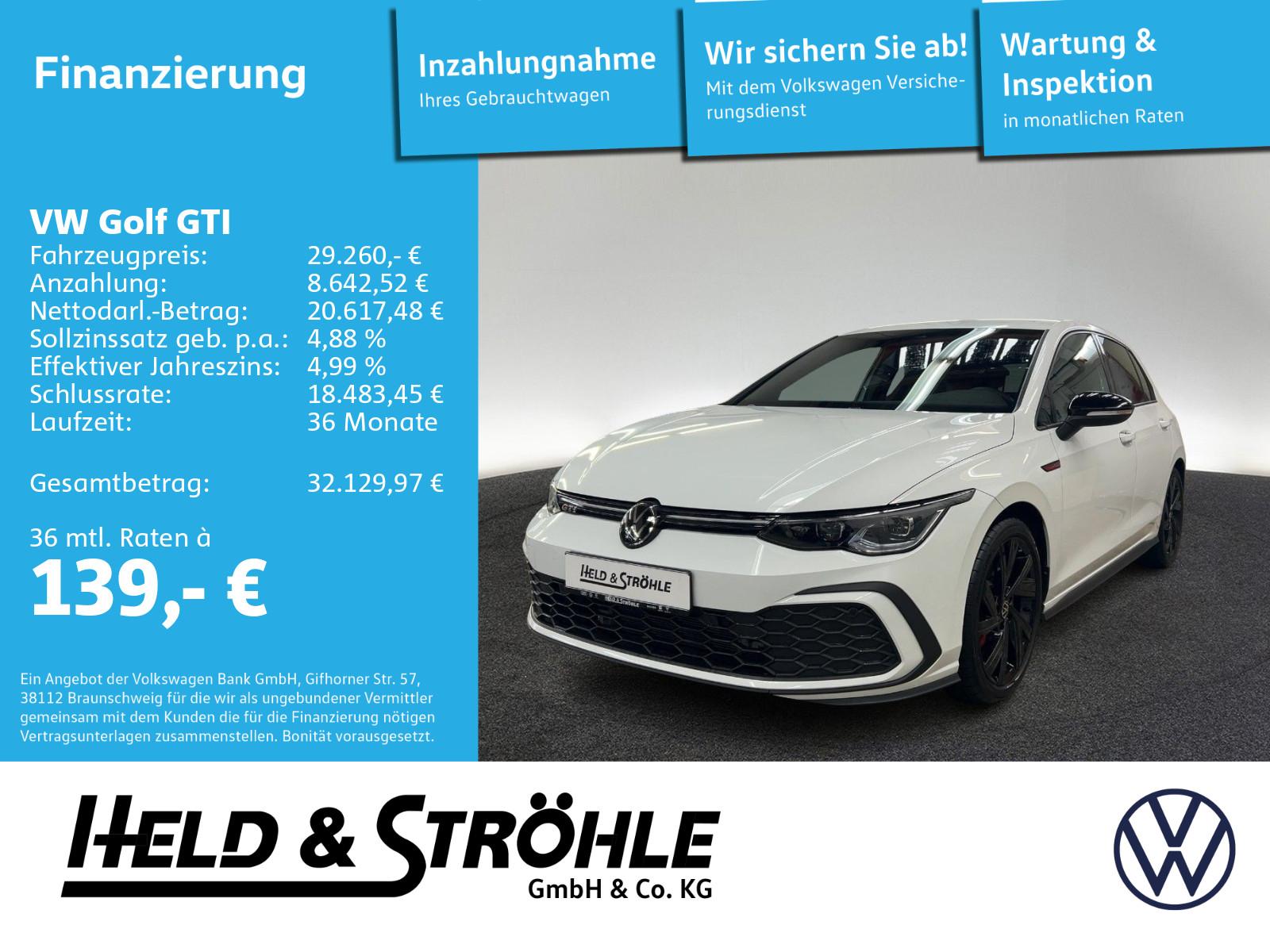 Volkswagen Golf GTI BLACK STYLE 2.0 TSI DSG IQ-LED NAV KAM