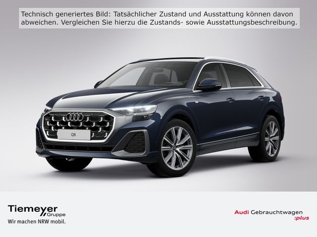 Audi Q8 50 TDI Q S LINE UPE114 LM21 PANO HuD AHK LUFT