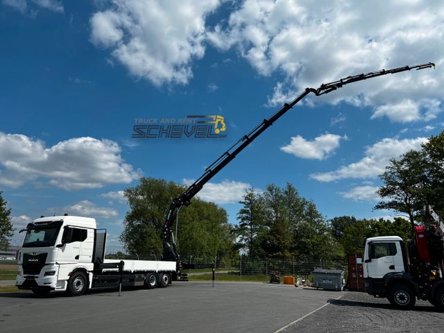 MAN TGX 26.520 Container-Pritsche + HIAB 358 E-6 JIB