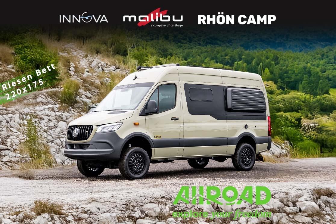 Mercedes-Benz Rhön Camp Spirit 4x4 - Offroad-Camper für 2