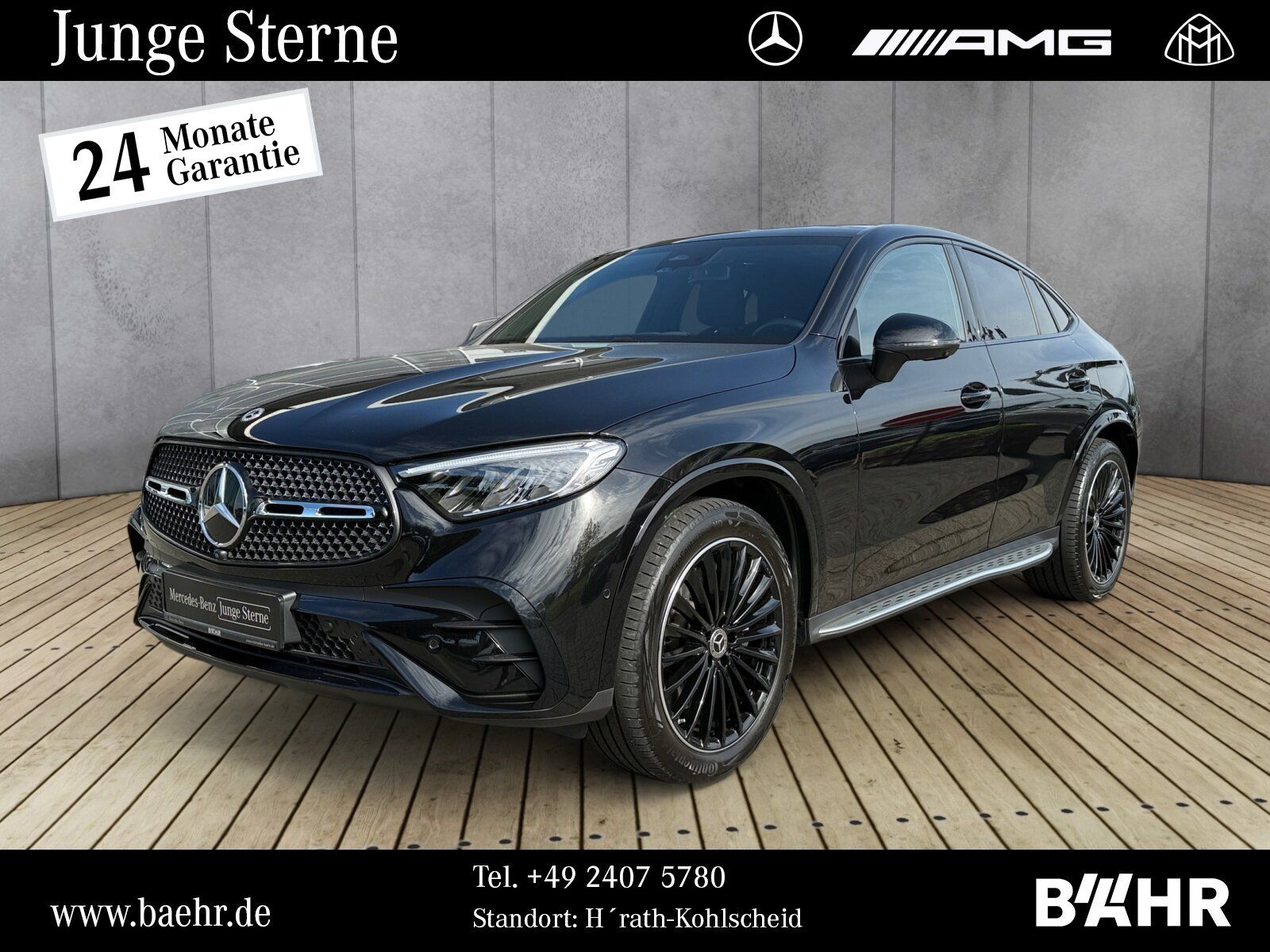 Mercedes-Benz GLC 300 d 4M Coupé AMG Night Pano AHK 360° 20° foto 1
