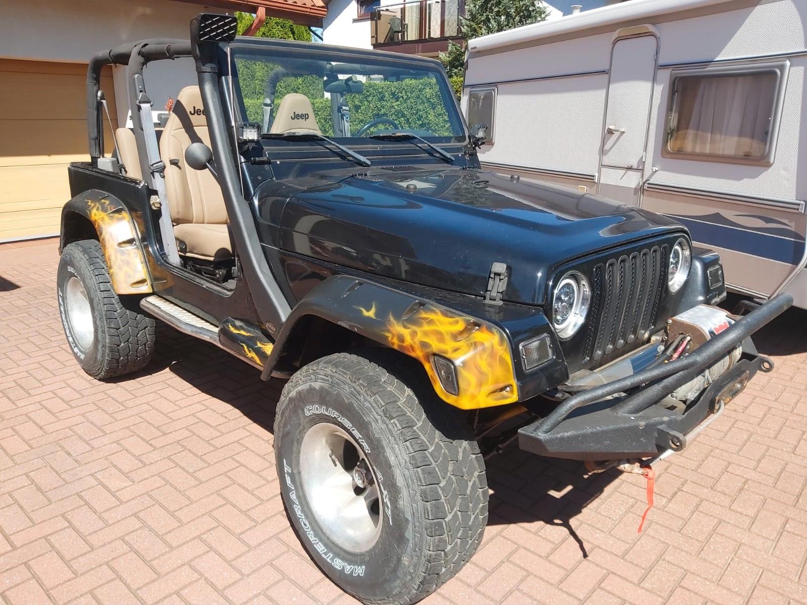 JEEP WRANGLER 4X4 SPORT 4.0 177CH - BVA - CLIMATISATION - ATTELAGE FIXE - 149.000 KMS