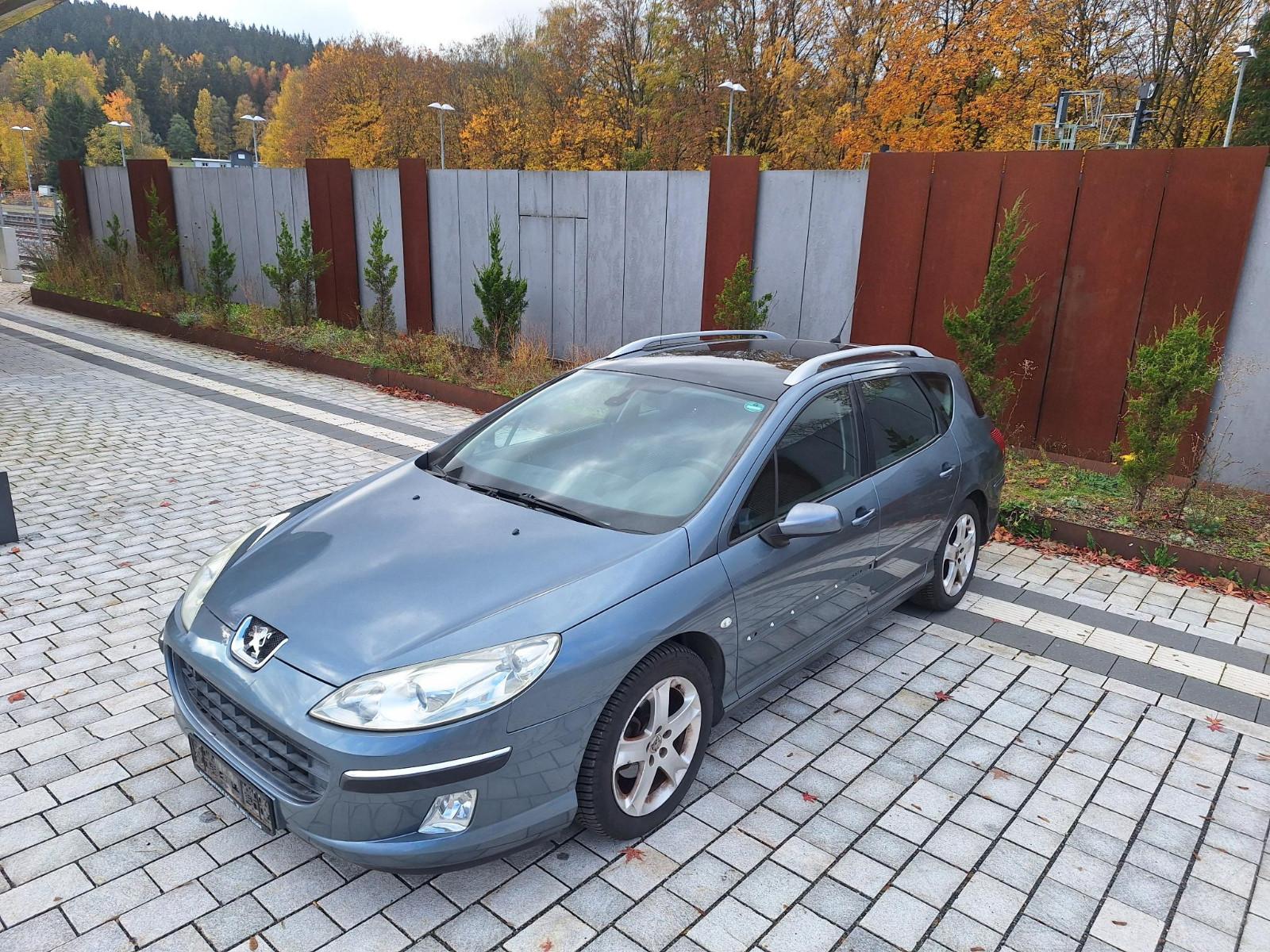 Peugeot 407 2004 — салон