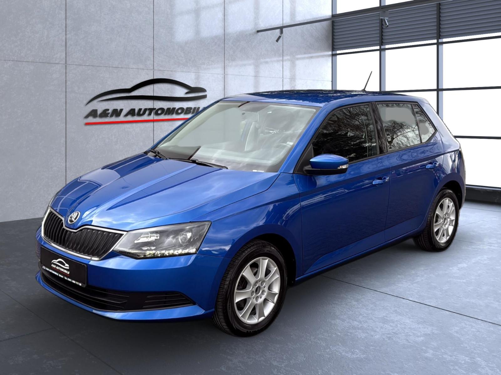 Skoda Fabia Ambition+KLIMAANLAGE+RACE-BLUE+ALU+1.HAND