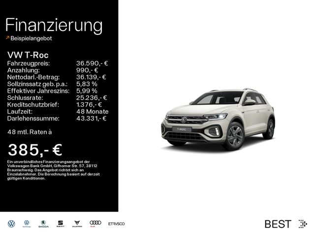 Volkswagen T-Roc R-Line 1.5 l TSI 150 PS DSG Navi/Klima/PDC