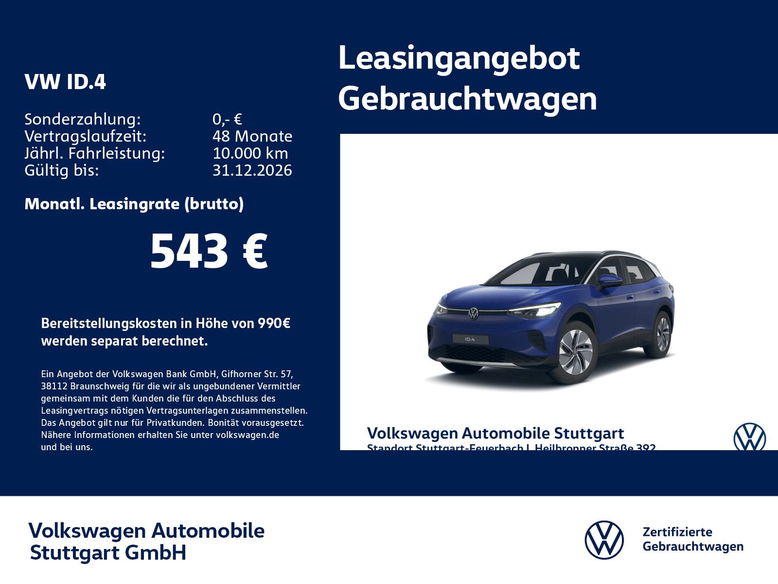 Volkswagen ID.4 Pro Navi AHK Kamera Standheizung imagem 2