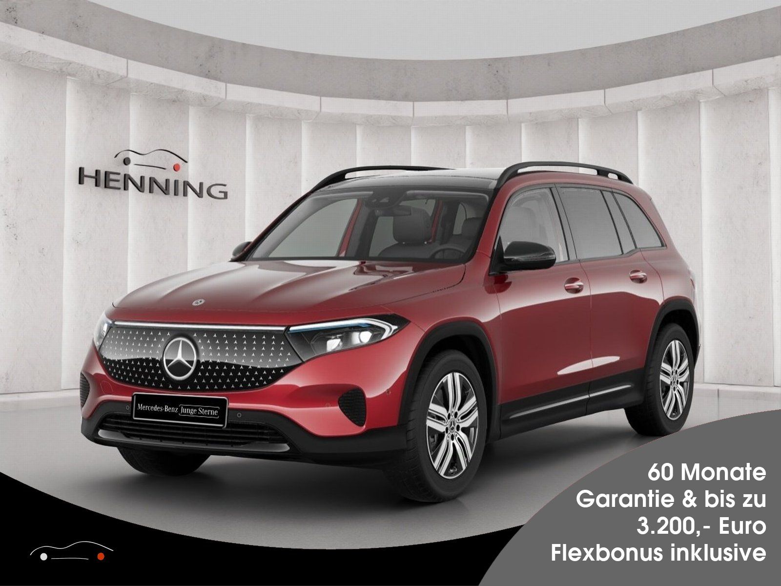 MERCEDES-BENZ EQB 300 Electric Art 4M 7-Sitze Night Panorama