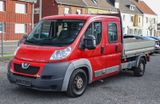 Peugeot Boxer 3.0 HDi DoKA PRITSCHE 7-SITZE*AHK*EL. KRAN - Peugeot Boxer aus 2012
