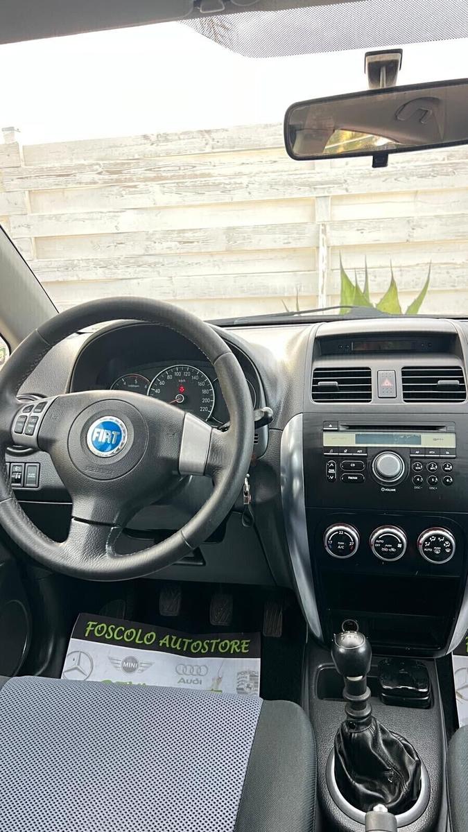 Fiat Sedici 2008 — interior