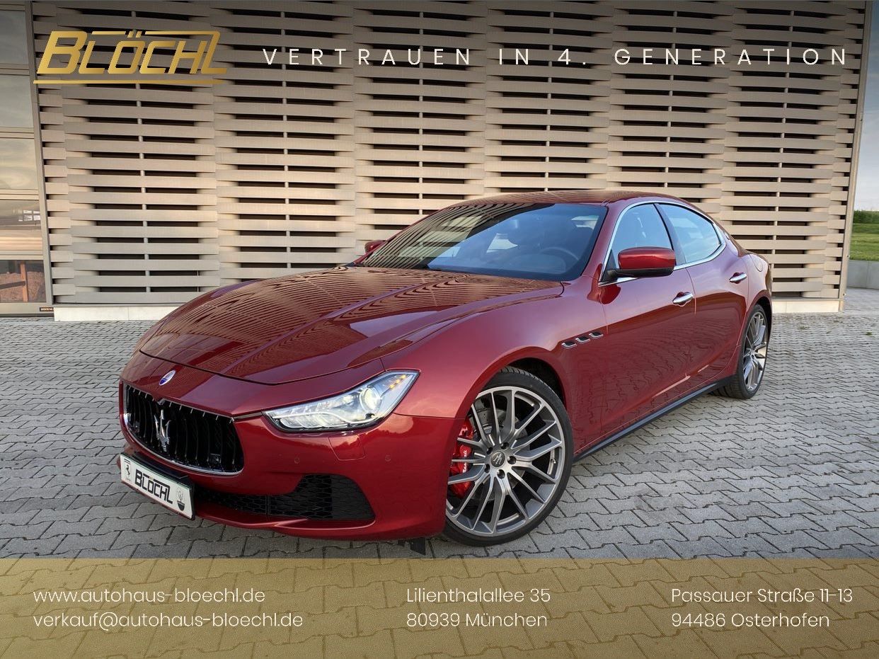 MASERATI Ghibli Diesel*21 Zoll*Kamera*Deutsches Auto* – Ansicht 1 von 28