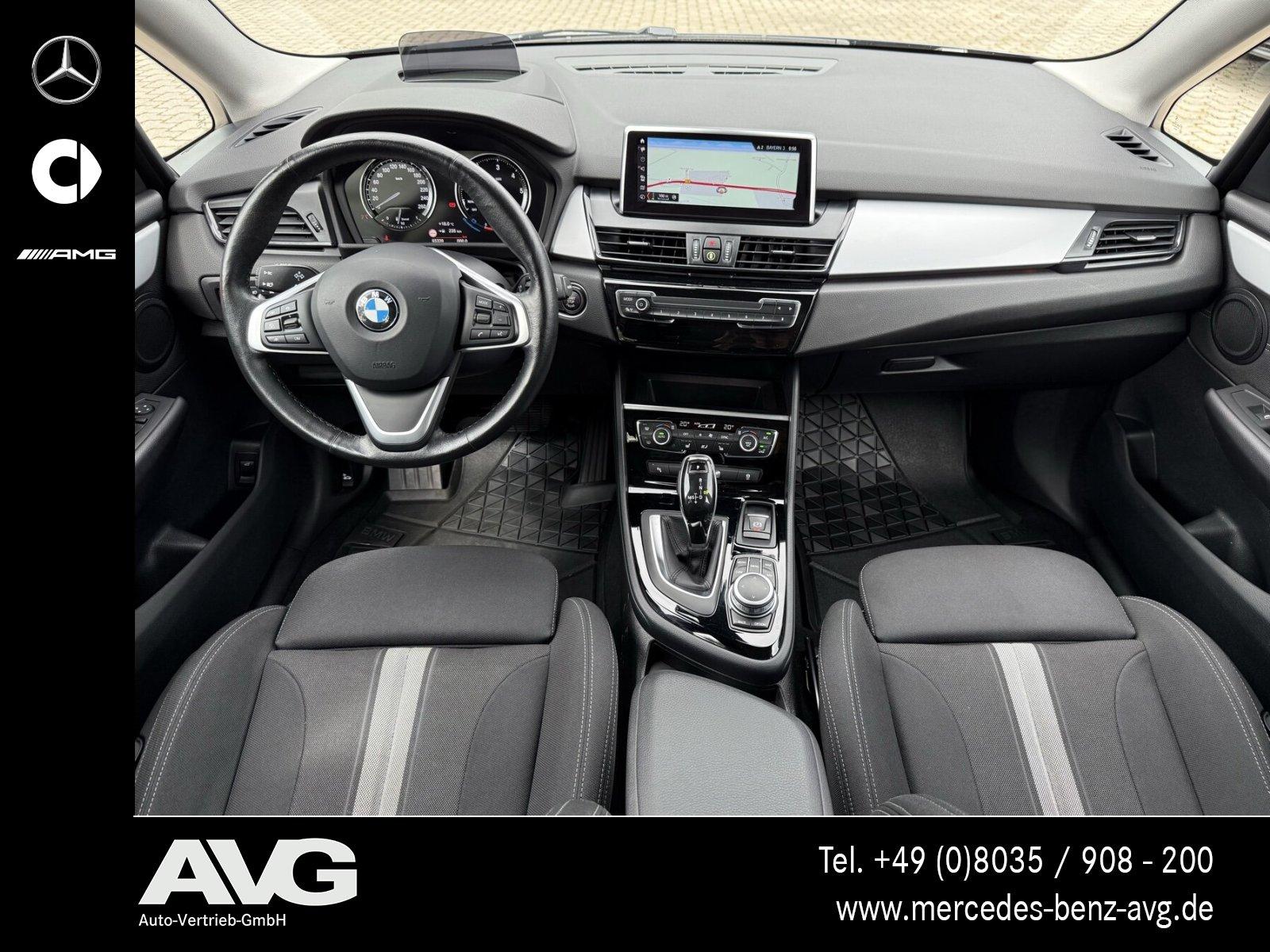 BMW 218 Active Tourer 218d Advantage Navi LED PDC HUD, миниатюра 9
