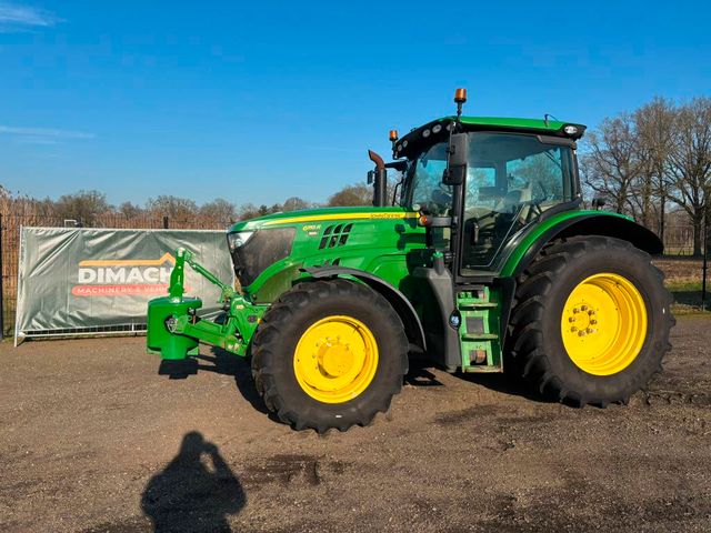 John Deere 6155 R like new! 50km/h luft bremse air brakes 4