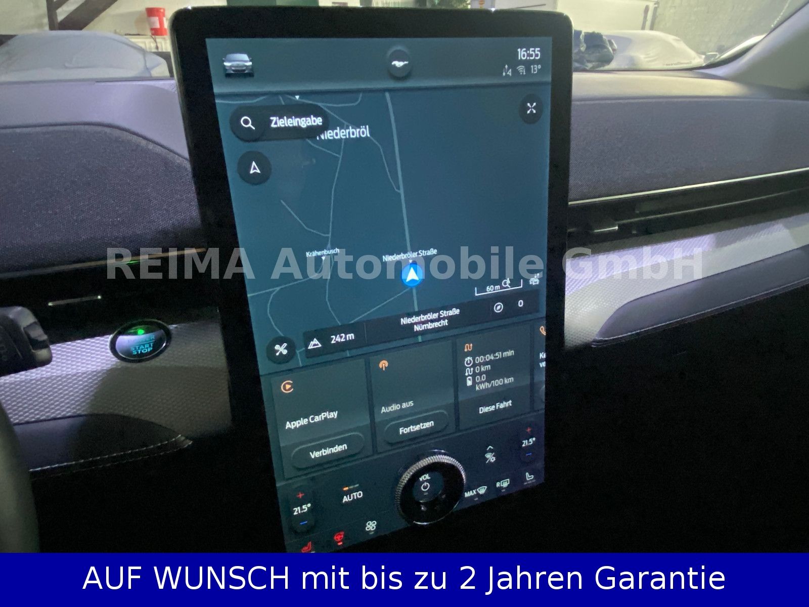 Fahrzeugabbildung Ford Mustang Mach-E, Pano, B&O Sound, ACC