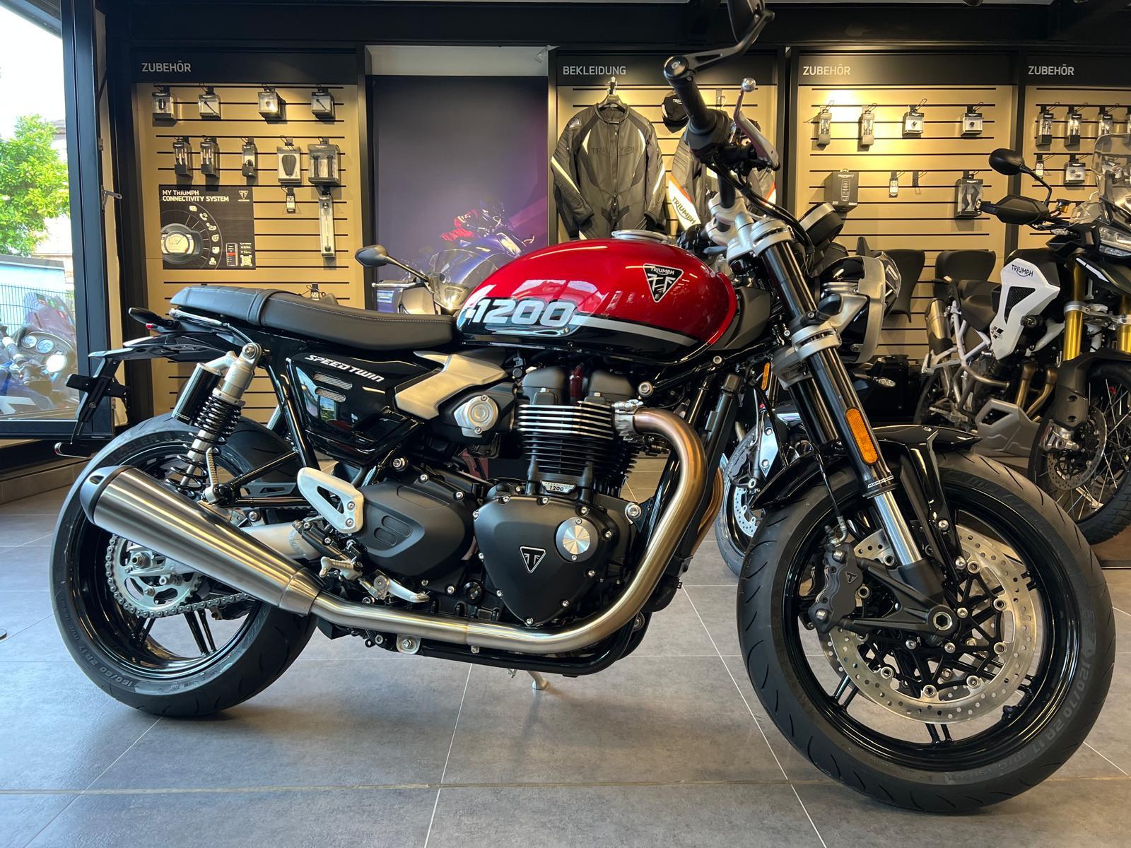 Triumph Speed Twin 1200 Carnival Red* Neufahrzeug sofort