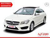 Mercedes-Benz CLA 200 AMG Line Bi-Xenon Panorama Navi PDC USB - mit Benzin-Antrieb: Weiß, Panorama-Dach, Kombi