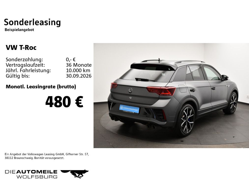 Volkswagen T-Roc 2.0 TSI 4M DSG R Black Style Matrix Leder foto 2