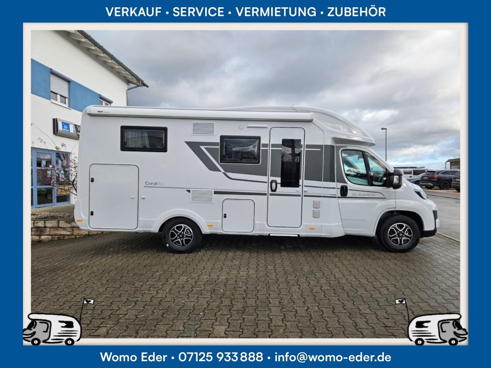 Adria Coral Axess 600 SL Zus.-Luftfeder|ZV|6 KW-Hzg.