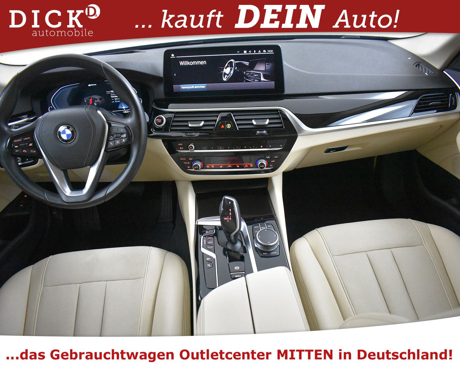 BMW 530e xDr LEDER+MEMO+PROF+VIRTU+ACC+LED+HEAD+KAM+ - Image 8