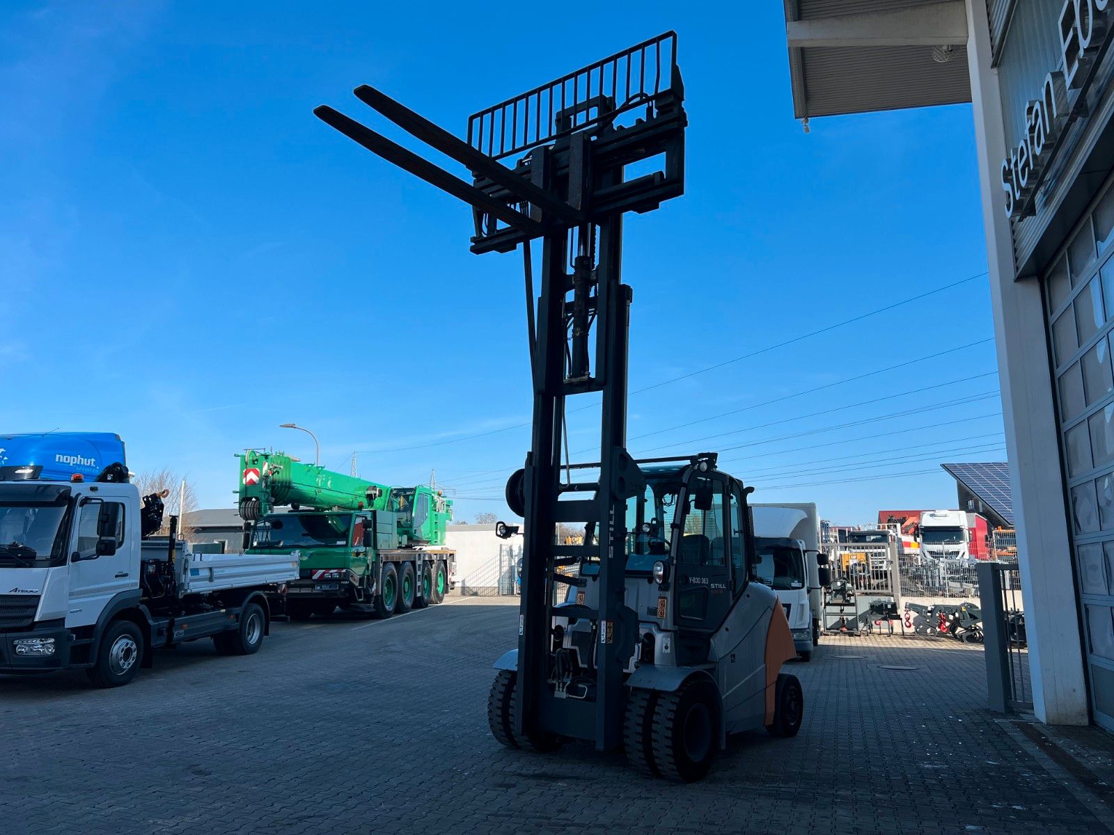 Fahrzeugabbildung Still RX70-80 / Duplex: 4.70m! / Zinkenversteller / SS