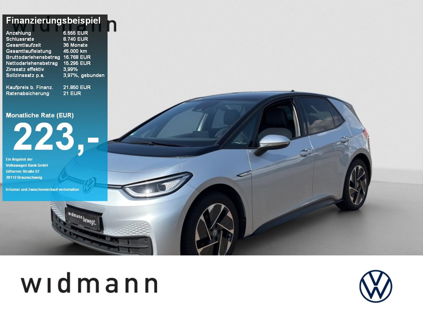 Volkswagen ID.3 Pro Performance 204 PS 62kWh ACC Kamera