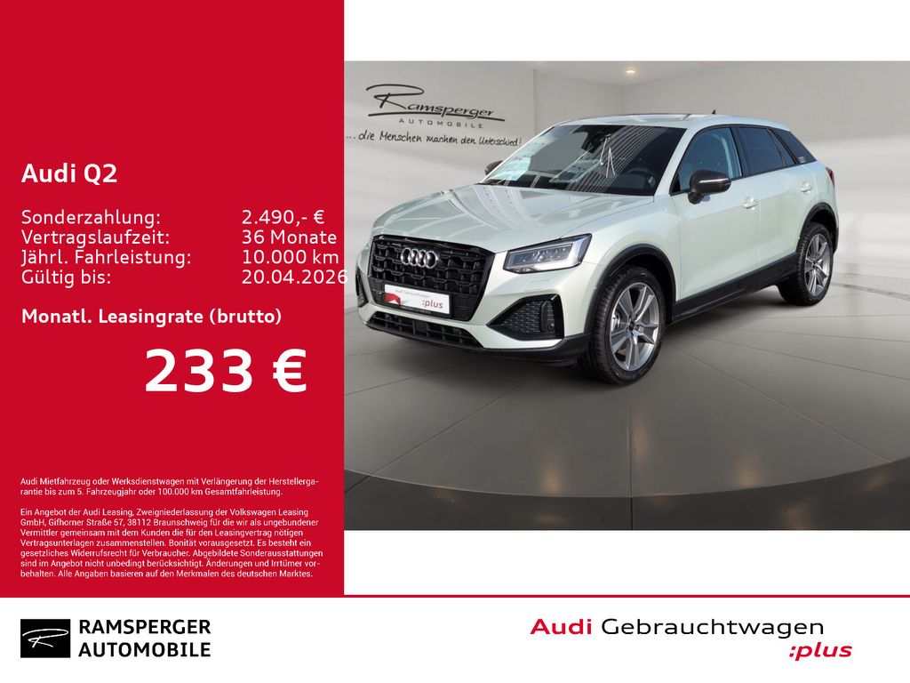 Audi Q2 Advanced 35 TFSI LED ACC Navi Kamera AHK