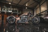 Harley-Davidson Black steel choppers Hardcore Cycles Dragbike - HARLEY-DAVIDSON DRAG