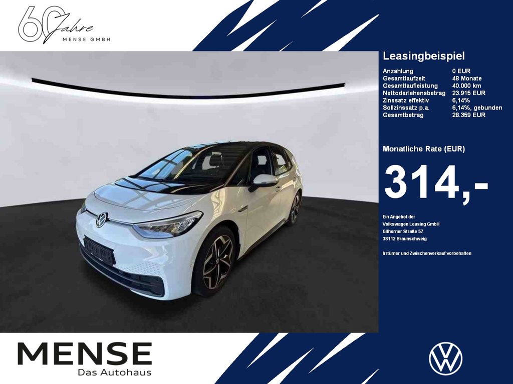 Volkswagen ID.3 Pro S electric CarPlay HUD ACC LED Navi PDC