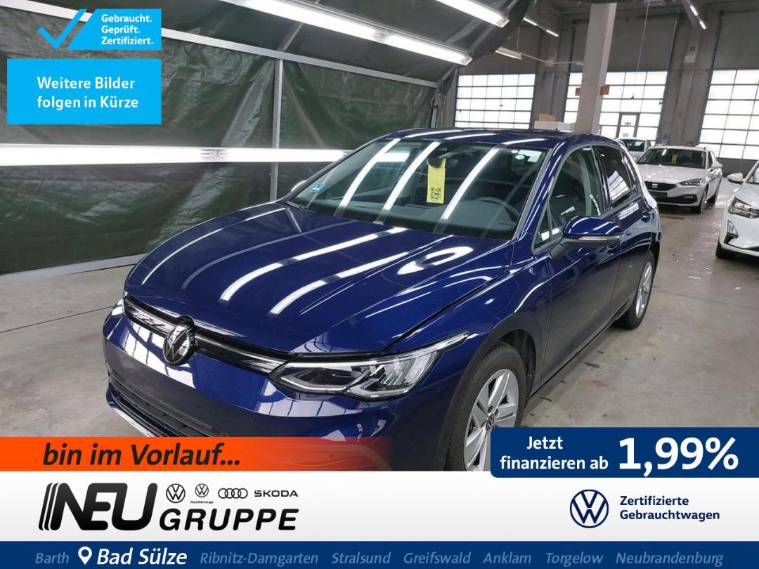 Volkswagen Golf VIII 2.0 TDI DSG LED Rfk Travel Allwetter