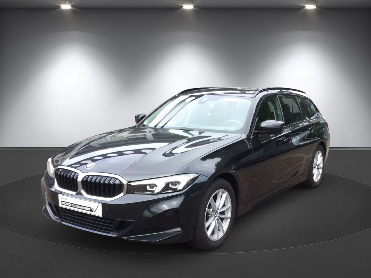 BMW 318 d Touring Anhängerkupplung Panorama Glasdach foto 2