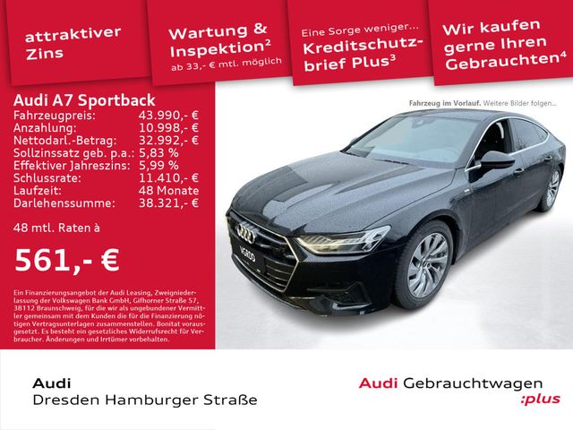 Audi A7 Sportback 45TDI quatt. S line Matrix Panorama