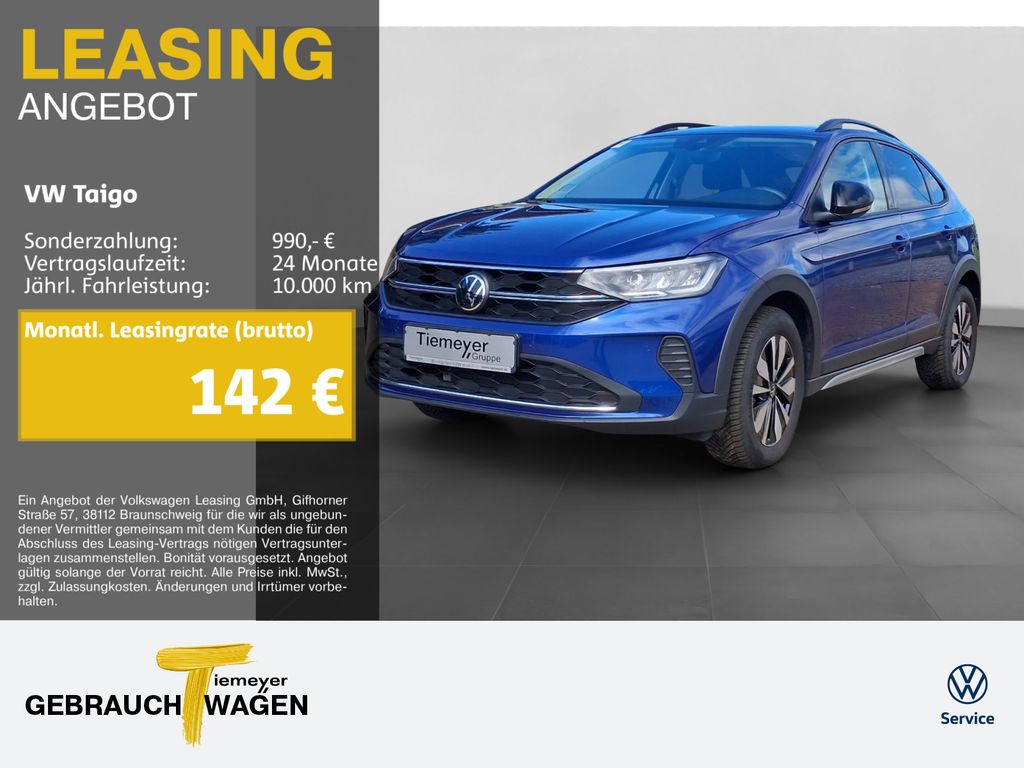 Volkswagen Taigo 1.0 TSI GOAL LED NAVI KAMERA LM16