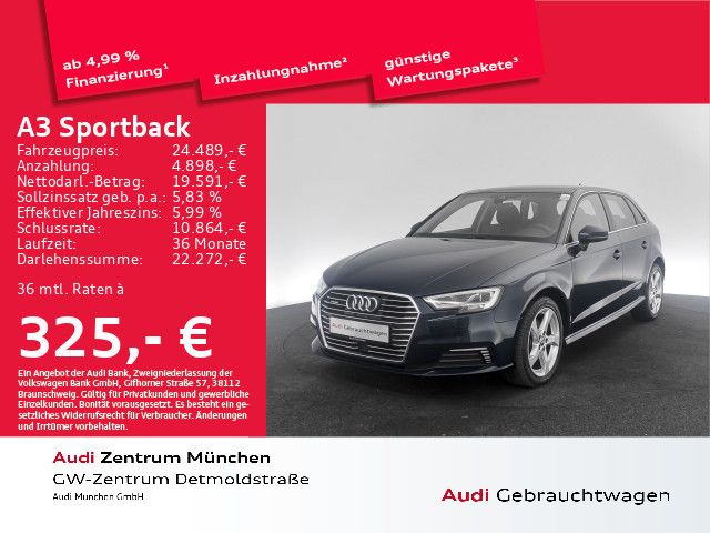 Audi A3 Sportback 40 e-tron sport S tronic Pano/B&O/V