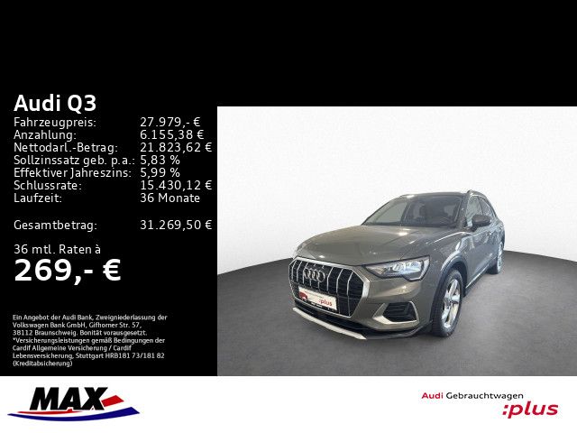 Q3 35 TFSI ADVANCED LED+KAMERA+ACC+AHK+DCP+APP