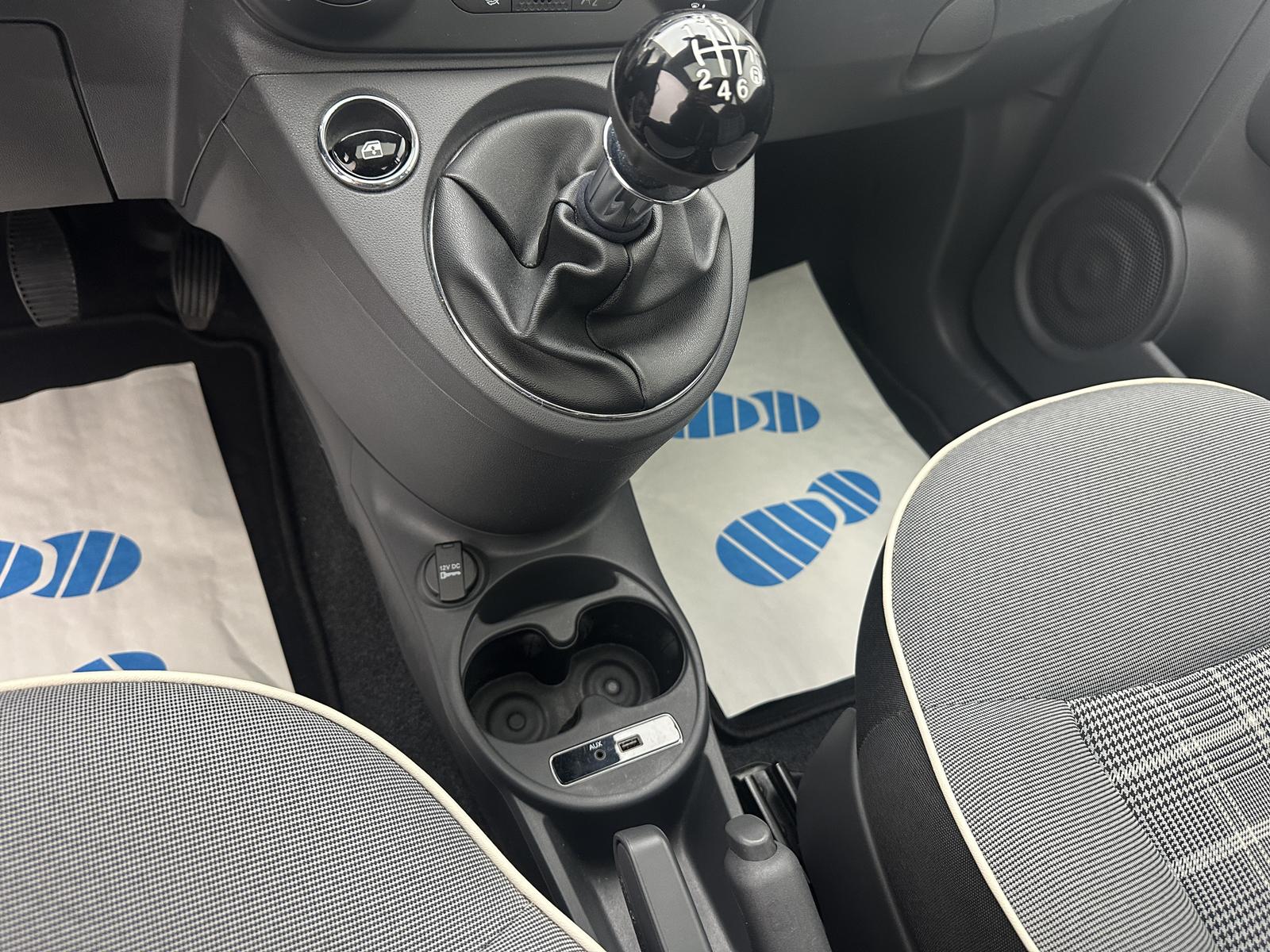 Fiat 500 Lounge "PANO-MULTI-KLIMA-PDC-ALU-TÜV NEU"