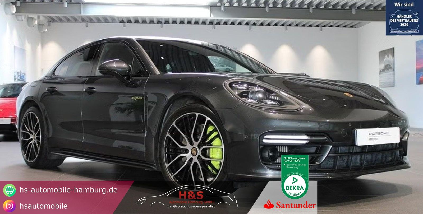 PORSCHE Panamera 4 E-Hybrid Platinum Edition *CHRONO/BOS