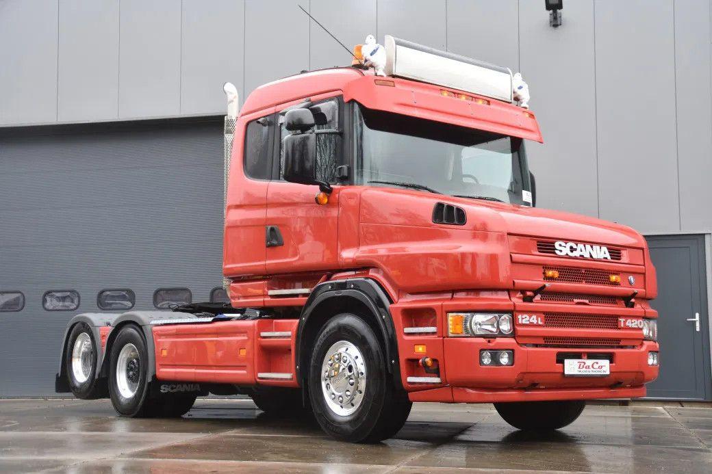 Scania T124-400 6x2 - MANUAL - OLD TACHO - WHEELBASE 39