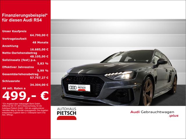 Audi RS4 Avant quattro Style-Paket bronze, 280 km/h, 