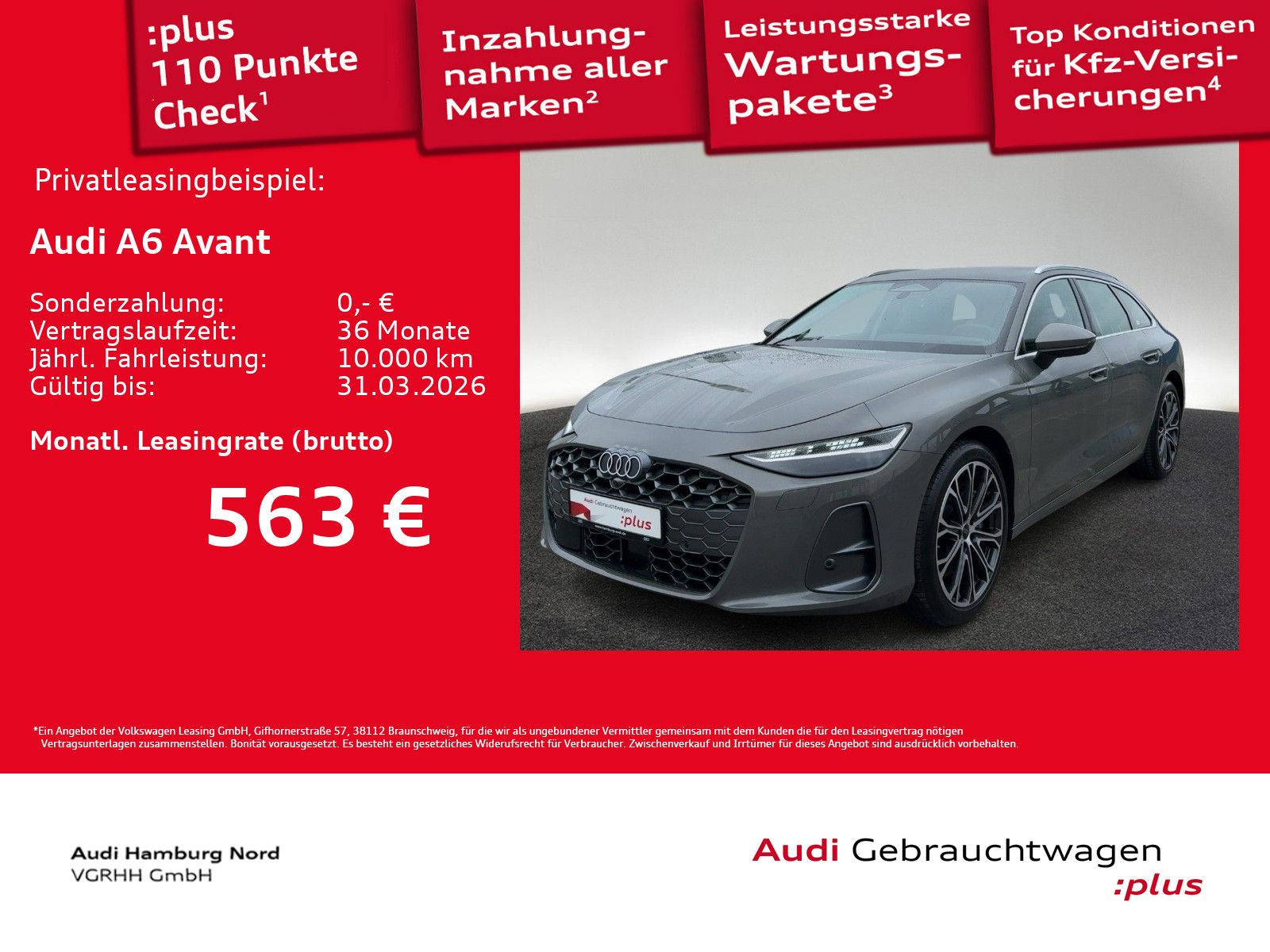 Audi A6 Avant 2.0 TDI quattro S tronic Navi TechPlus
