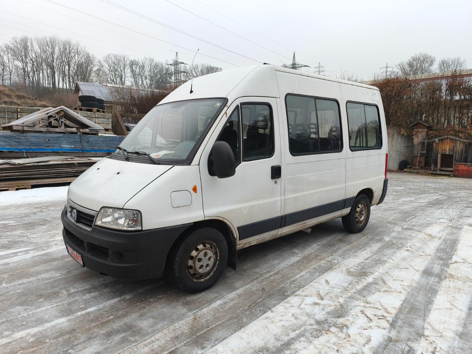 Fiat Ducato Hoch 9 Sitze*Klima*2.3 JTD*Tüv 09/26*