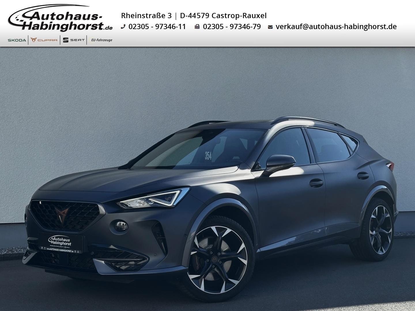 Cupra Formentor VZ 2.0 TSI DSG 4Drive Pano AHK ACC DCC