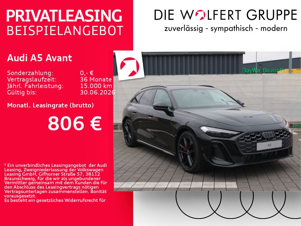 Audi A5 Avant e-hybrid quattro S line S tronic*0,5%*
