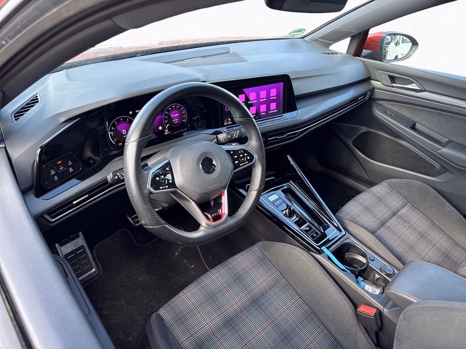 Volkswagen Golf VIII GTI 2.0 TSI OPF 180 kW 7-Gang-DSG NAVI, миниатюра 7