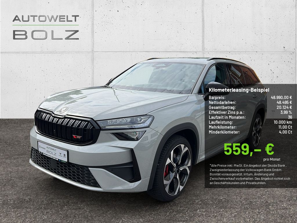 Skoda Kodiaq 2.0 TSI RS 4x4 MATRIX-LED AHK PANO KAMERA