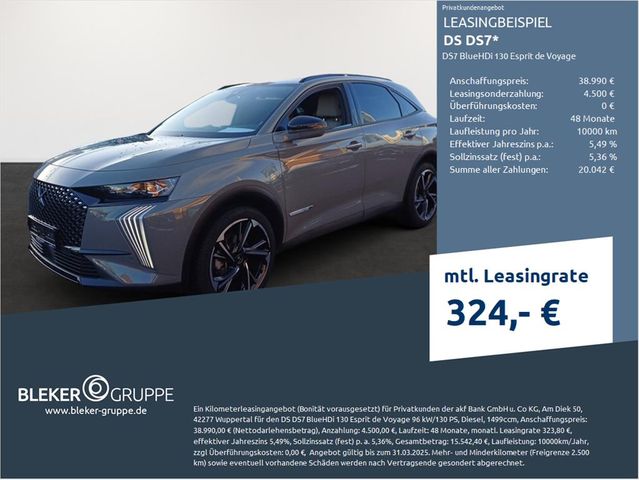 DS Automobiles DS7 BlueHDi 130 Esprit de Voyage